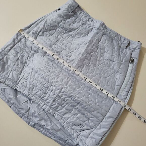 2117 twentyone seventeen of Sweden Women's Pearl Grey Padded Skirt - Picture 6 of 16